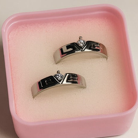 Adjustable Couple Rings – Matching His & Hers