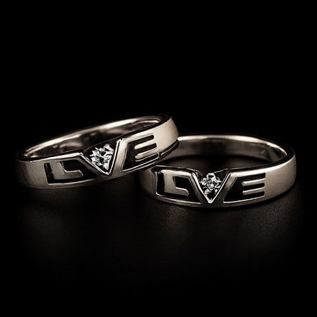 Adjustable Couple Rings – Matching His & Hers